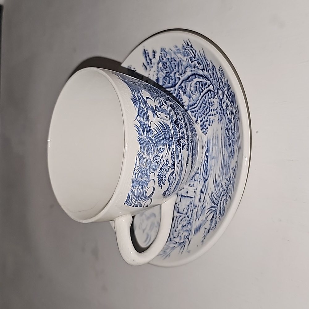 Vintage Country Ryside Enoch Wedgwood (Tunstall) LTD Cup & Saucer